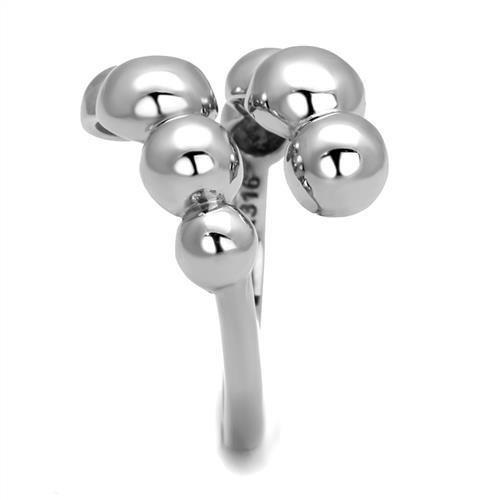 TK3089 - High polished (no plating) Stainless Steel Ring with No Stone-3