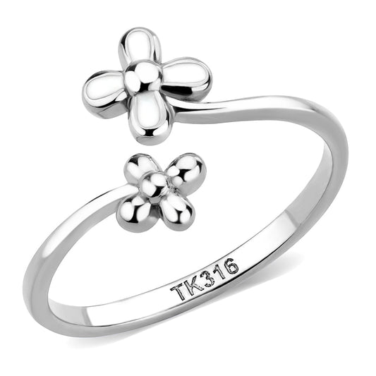 TK3631N - Stainless Steel Ring with No Stone No Plated (High Polished)-0