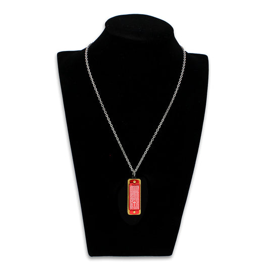 TK3935 - Two Tone IP Gold (Ion Plating) Stainless Steel Chain Pendant with NoStone in No Stone-1