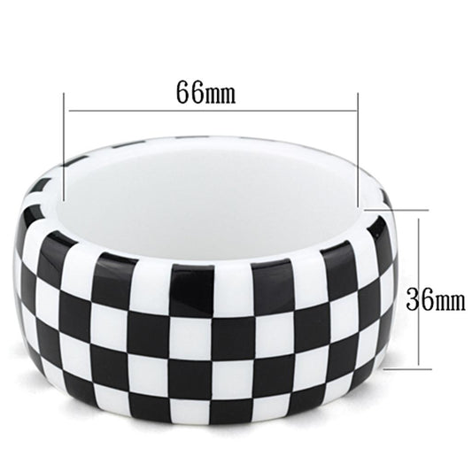 VL122 - Resin Bangle with No Stone-1