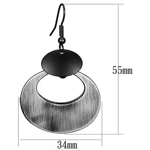 LO2658 - Special Color Iron Earrings with No Stone-1