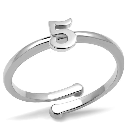 LO4015 - Rhodium Brass Ring with No Stone-0