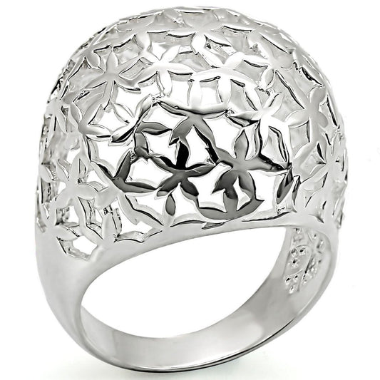 LOS384 - Silver 925 Sterling Silver Ring with No Stone-0