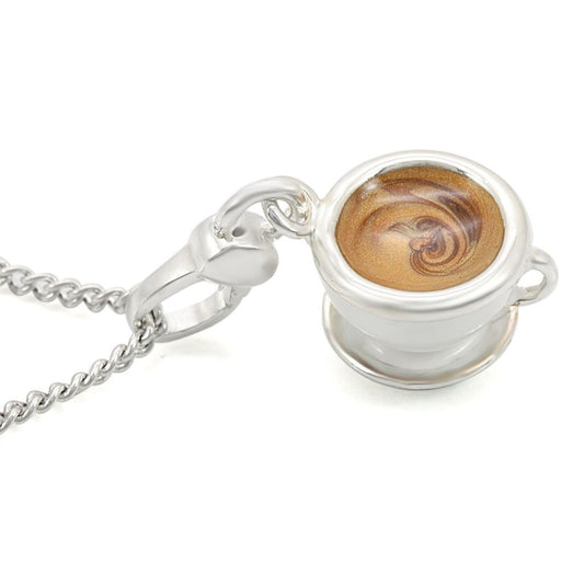 LOS436 - Silver 925 Sterling Silver Chain Pendant with No Stone-0