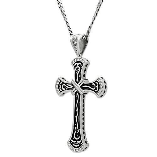 TK456 - High polished (no plating) Stainless Steel Chain Pendant with No Stone-3
