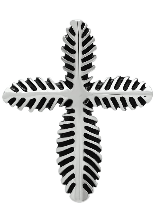 TK461 - High polished (no plating) Stainless Steel Chain Pendant with No Stone-0