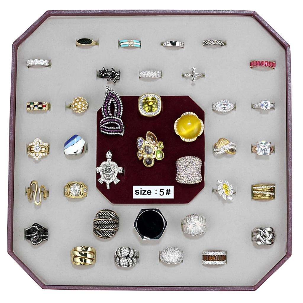 VK-012-SIZE5 - Assorted Brass Ring with Assorted in Assorted-0