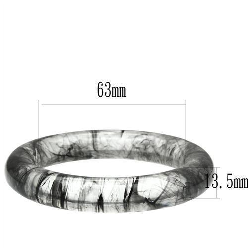 VL050 - Resin Bangle with No Stone-1