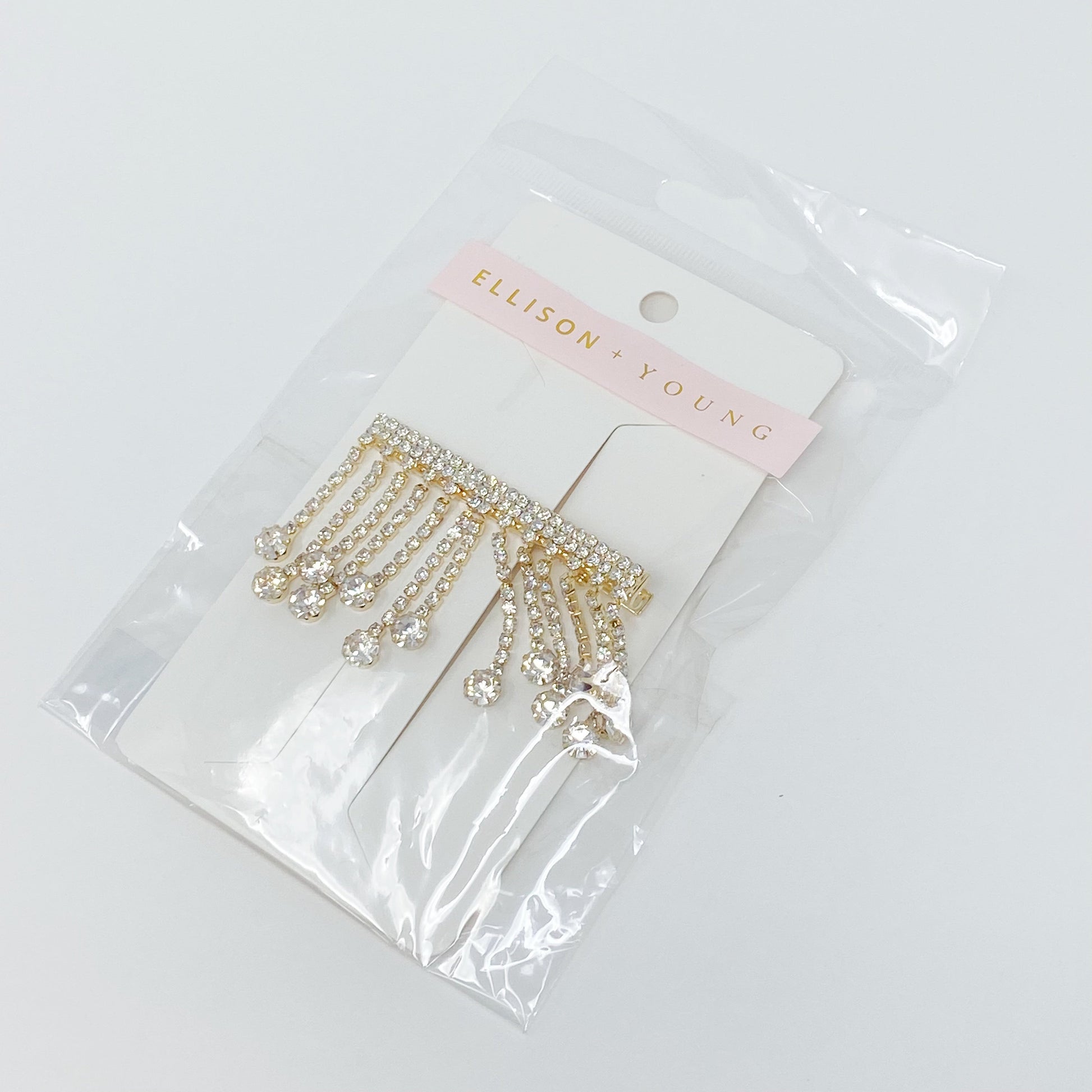 Sparkling Cascade Hair Clip-3