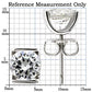 0W178 - Rhodium 925 Sterling Silver Earrings with AAA Grade CZ  in Clear-1