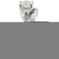 1W002 - Rhodium Brass Ring with AAA Grade CZ  in Clear-4