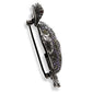 1W127 - Ruthenium Brass Brooches with AAA Grade CZ  in Multi Color-2