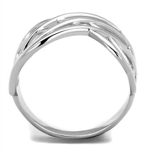 3W1075 - Rhodium Brass Ring with No Stone-2