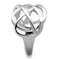 3W1075 - Rhodium Brass Ring with No Stone-3