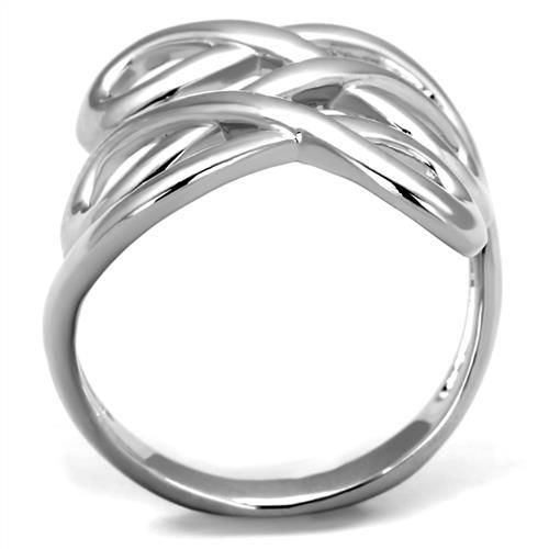 3W1076 - Rhodium Brass Ring with No Stone-2