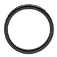 3W1138 - IP Light Black  (IP Gun) Brass Ring with AAA Grade CZ  in Light Gray-2