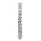 3W1238 - Rhodium Brass Ring with AAA Grade CZ  in Clear-3