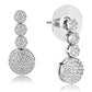 3W1428 - Rhodium Brass Jewelry Sets with AAA Grade CZ  in Clear-3