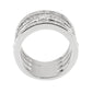 3W1607 - Rhodium Brass Ring with AAA Grade CZ in Clear-2