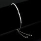 3W1643 - Rhodium Brass Bracelet with AAA Grade CZ in Clear-0