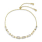3W1659 - Gold Brass Bracelet with AAA Grade CZ in Clear-3