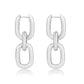 3W1736 - Imitation Rhodium Brass Earring with NoStone in No Stone-0