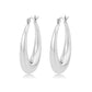 3W1749 - Imitation Rhodium Brass Earring with NoStone in No Stone-0