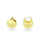 3W1753G - Flash Gold Brass Earring with NoStone in No Stone-0