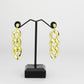 3W1762G - Flash Gold Brass Earring with NoStone in No Stone-1