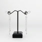 3W1768 - Imitation Rhodium Brass Earring with Top Grade Crystal in Clear-1
