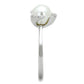 3W721 - Rhodium Brass Ring with Synthetic Pearl in White-3