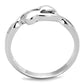 3W859 - Rhodium Brass Ring with No Stone-2