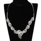 3W923 - Rhodium Brass Jewelry Sets with AAA Grade CZ  in Clear-3