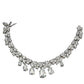 3W925 - Rhodium Brass Jewelry Sets with AAA Grade CZ  in Clear-2