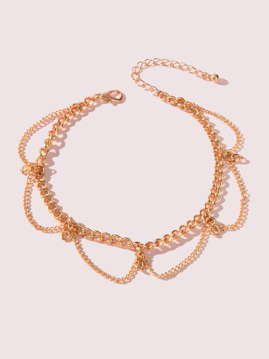 New Style Chain Anklet Trendy Handcrafted Beach Ankel Foot Jewellery Bracelet-1