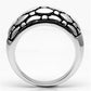 3W042 - Rhodium Brass Ring with No Stone-2
