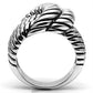 3W061 - Rhodium Brass Ring with No Stone-2