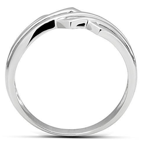 3W163 - Rhodium Brass Ring with No Stone-2