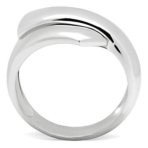 3W167 - Rhodium Brass Ring with No Stone-2