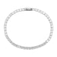3W1691 - Rhodium Brass Bracelet with AAA Grade CZ in Clear-2