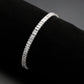 3W1700 - Rhodium Brass Bracelet with AAA Grade CZ in Clear-1