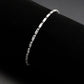 3W1706 - Rhodium Brass Bracelet with AAA Grade CZ in Clear-1