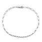 3W1706 - Rhodium Brass Bracelet with AAA Grade CZ in Clear-2
