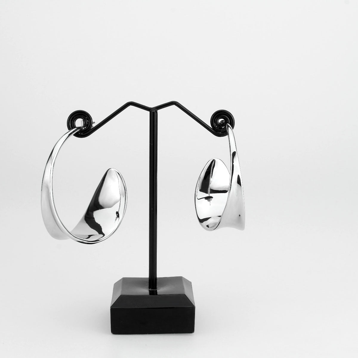 3W1755 - Flash Gold Brass Earring with NoStone in No Stone-1