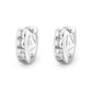 LO5S107 - Sterling Silver Earrings with AAA Grade CZ  in Clear-0