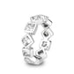LO5W241-  Brass Ring With CZ  in Clear Rhodium Plated-3