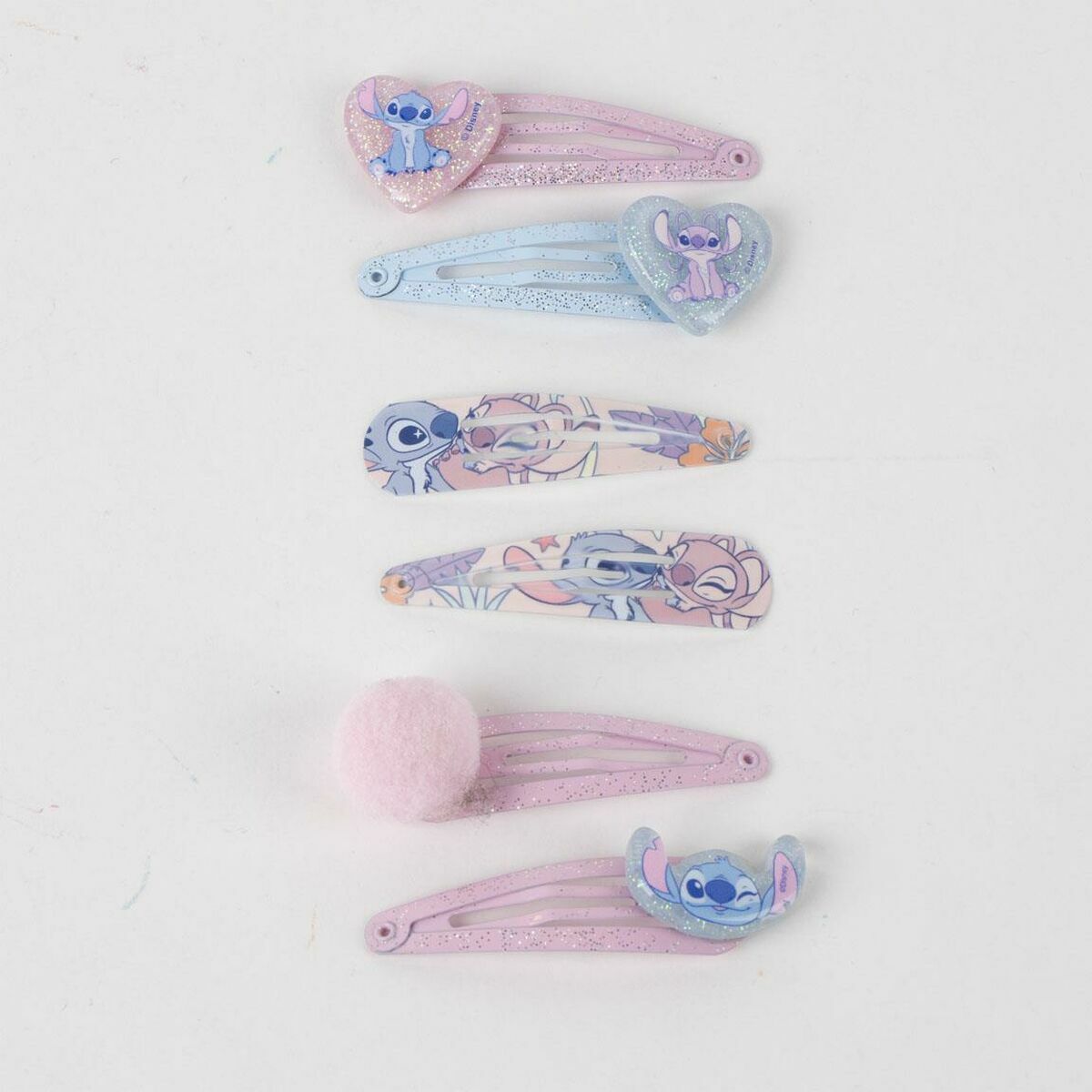 Hair Clips Stitch Blue-6