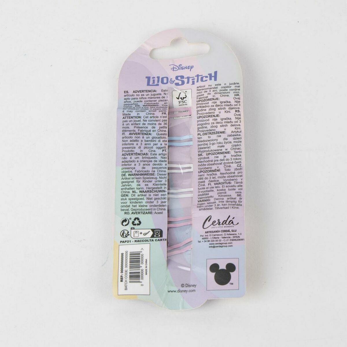 Hair Clips Stitch Blue-5