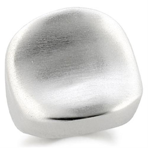 9W178 - Rhodium Brass Ring with No Stone-0