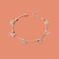 Silver Butterfly Charm Anklet Boho Beach Foot Jewellery Ankle Bracelet for Girls-1